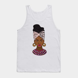 African woman Tank Top